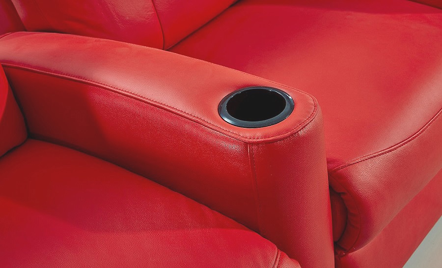 Alison (B) - Deluxe Leather Sofa Set